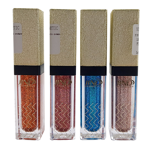 Popular liquid eyeshadow high pigment big pearl shimmer wet private label